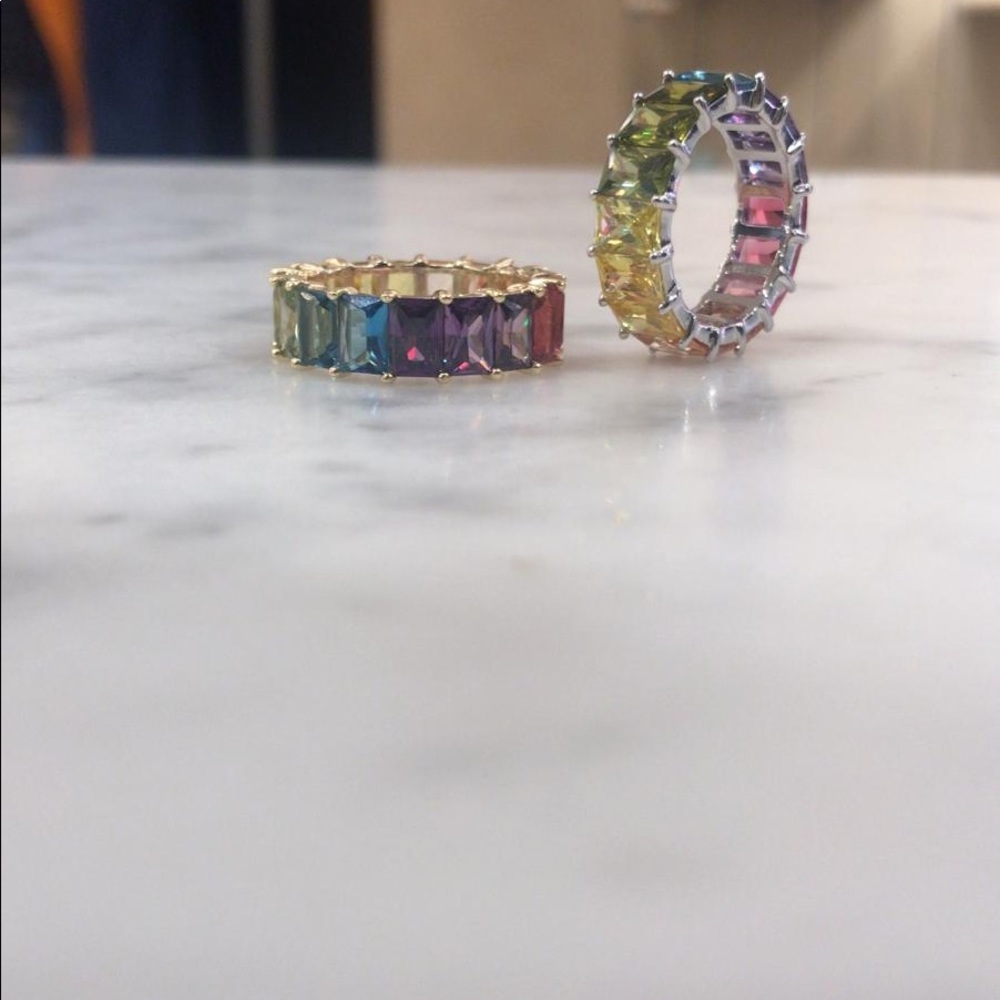 Multicolor Ring Sterling Silver - image 5